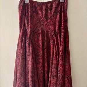 Susan Graver Sheer lined SKIRT